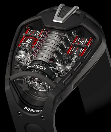 hublot masterpiece mp 05 laferrari tourbillon wristwatch price|hublot mechanical watch.